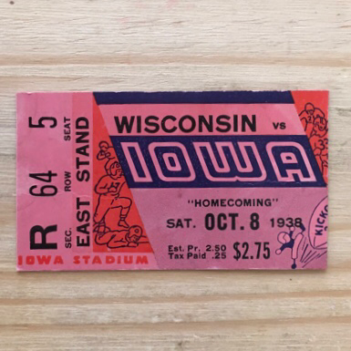 Football 1967 Vintage Sports Ticket Stubs for sale