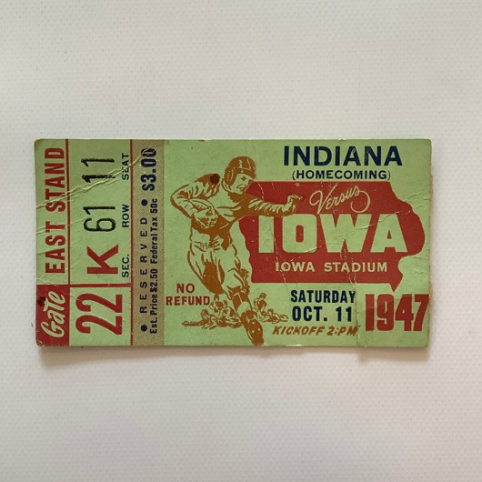 Kansas City Chiefs Football Vintage Sports Ticket Stubs for sale