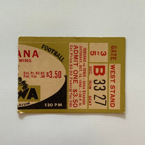 Tampa Bay Buccaneers vs Cincinnati Bengals 1984 Pre-season Football Ticket  Stub